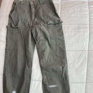 Zumiez almost famous green cargo jogger pants
